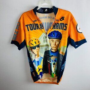 Tour The Farms Cycling Jersey Unisex Dekalb IL MS Top Fundraiser Full Zip L